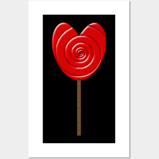 Lollipop Heart Posters and Art